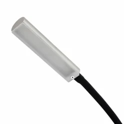 Lindby Flexola liseuse LED, nickel, angulaire, fer, fiche| Luminaires Led D'Intérieur