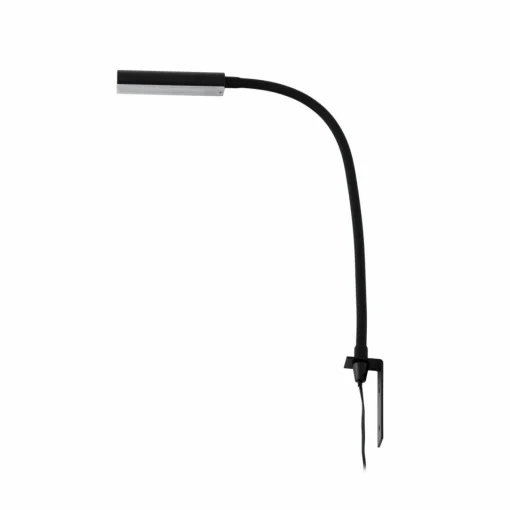 Lindby Flexola liseuse LED, noir, angulaire, fer, fiche| Luminaires Led D'Intérieur
