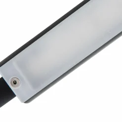 Lindby Flexola liseuse LED, noir, angulaire, fer, fiche| Luminaires Led D'Intérieur