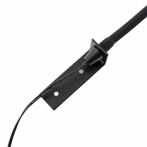 Lindby Flexola liseuse LED, noir, angulaire, fer, fiche| Luminaires Led D'Intérieur
