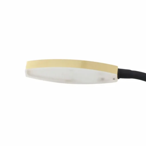 Lindby Flexola liseuse LED, or, rond, fer, fiche| Luminaires Led D'Intérieur