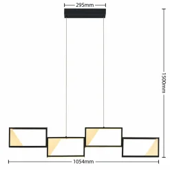 Lindby Fotini suspension LED| Suspensions Led|Suspensions