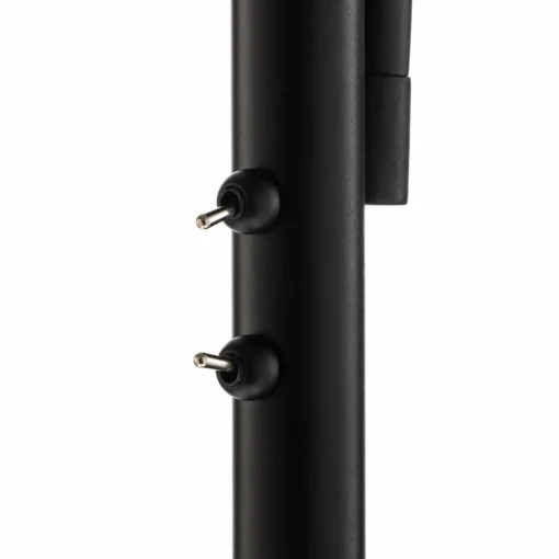 Lindby Irmino lampe sur pied avec abat-jour en verre fumé| Lampadaires Led|Lampadaires