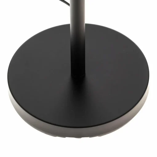 Lindby Irmino lampe sur pied avec abat-jour en verre fumé| Lampadaires Led|Lampadaires