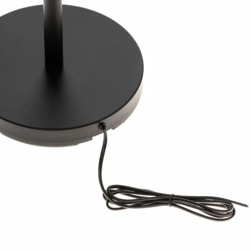 Lindby Irmino lampe sur pied avec abat-jour en verre fumé| Lampadaires Led|Lampadaires