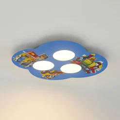 Lindby Jan plafonnier chambre enfant, voitures| Plafonniers Led|Plafonniers