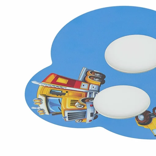 Lindby Jan plafonnier chambre enfant, voitures| Plafonniers Led|Plafonniers