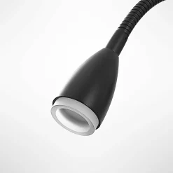Lindby Jolka liseuse LED, interrupteur, noir mat| Luminaires Led D'Intérieur