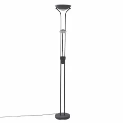 Lindby Josefin Lampadaire à éclairage indirect LED, noir| Lampadaires Led|Lampadaires