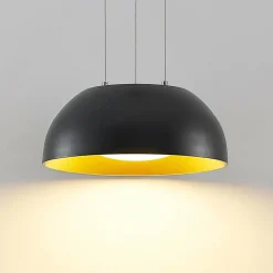 Lindby Juliven suspension LED, noire, 32 cm| Suspensions Led|Suspensions