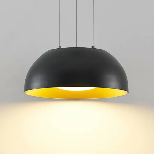 Lindby Juliven suspension LED, noire, 32 cm| Suspensions Led|Suspensions