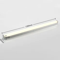 Lindby Klea lampe pour salle de bain LED, 120 cm| Appliques Murales Led|Appliques Murales