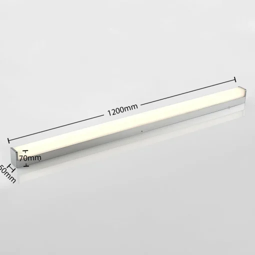 Lindby Klea lampe pour salle de bain LED, 120 cm| Appliques Murales Led|Appliques Murales