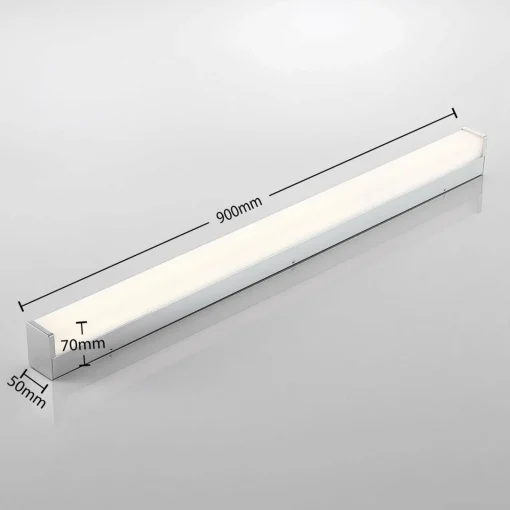 Lindby Klea lampe pour salle de bain LED, 90 cm| Appliques Murales Led|Appliques Murales