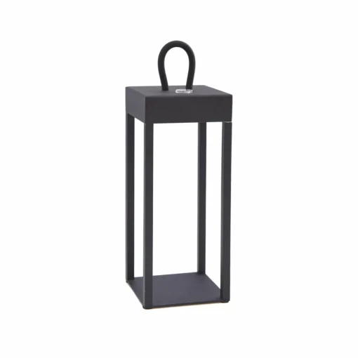 Lindby lampe de table LED rechargeable Iruna, noir, métal, 27cm, à intensité| Lampes À Poser Led|Lampes À Poser Et Lampes De Table