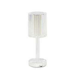 Lindby Lampe de table LED rechargeable Louane, 25,7 cm, USB, RGBW| Lampes À Poser Led|Lampes À Poser Et Lampes De Table