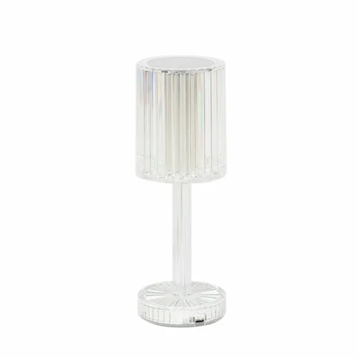 Lindby Lampe de table LED rechargeable Louane, 25,7 cm, USB, RGBW| Lampes À Poser Led|Lampes À Poser Et Lampes De Table