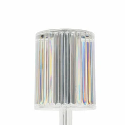 Lindby Lampe de table LED rechargeable Louane, 25,7 cm, USB, RGBW| Lampes À Poser Led|Lampes À Poser Et Lampes De Table