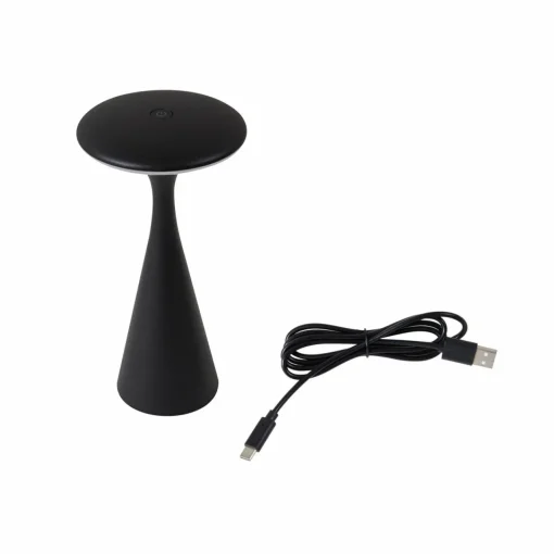 Lindby lampe de table LED rechargeable Evelen, noir, IP54, CCT| Lampes À Poser Led|Lampes À Poser Et Lampes De Table
