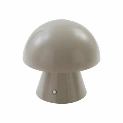 Lindby lampe de table LED rechargeable Nevijo, gris, Ø18cm, USB, variateur| Lampes À Poser Led|Lampes À Poser Et Lampes De Table