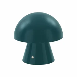 Lindby lampe de table LED rechargeable Nevijo, pétrole, Ø18cm, USB,| Lampes À Poser Led|Lampes À Poser Et Lampes De Table