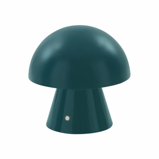 Lindby lampe de table LED rechargeable Nevijo, pétrole, Ø18cm, USB,| Lampes À Poser Led|Lampes À Poser Et Lampes De Table