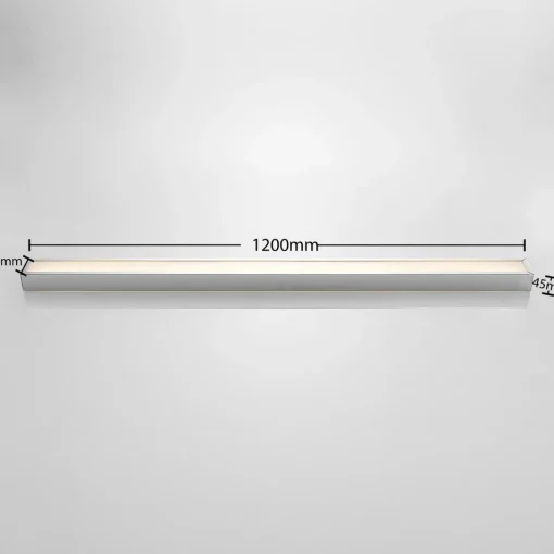 Lindby Layan applique de salle de bain LED, 120 cm| Appliques Murales Led|Appliques Murales