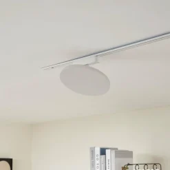 Lindby LED lampe sur rail Lumaro, blanc, aluminium, 48V, intensité variable| Luminaires Led D'Intérieur