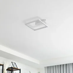 Lindby LED plafonnier Yulla, blanc, détecteur de mouvement| Plafonniers Led|Plafonniers