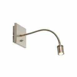 Lindby Legera liseuse murale LED bras flexible| Appliques Murales Led|Appliques Murales