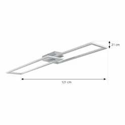 Lindby Lorina plafonnier LED, rectangulaire, RGBW| Plafonniers Led|Plafonniers