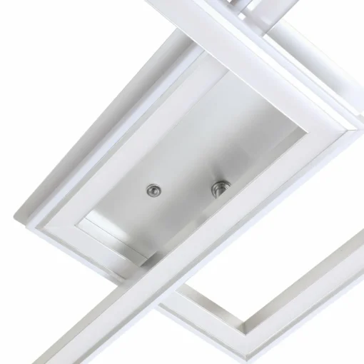 Lindby Lorina plafonnier LED, rectangulaire, RGBW| Plafonniers Led|Plafonniers