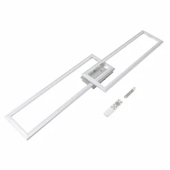 Lindby Lorina plafonnier LED, rectangulaire, RGBW| Plafonniers Led|Plafonniers