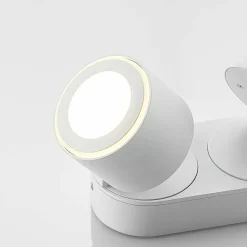 Lindby Lowie spot LED, à 2 lampes, blanc| Luminaires Led D'Intérieur