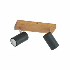 Lindby Maniva spot pour plafond, à 2 lampes, noir| Spots Et Projecteurs Led|Spots