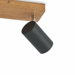 Lindby Maniva spot pour plafond, à 2 lampes, noir| Spots Et Projecteurs Led|Spots