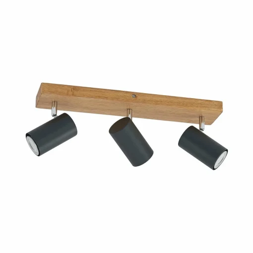 Lindby Maniva spot pour plafond, à 3 lampes, noir| Spots Et Projecteurs Led|Spots