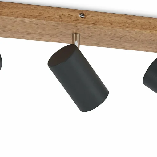Lindby Maniva spot pour plafond, à 3 lampes, noir| Spots Et Projecteurs Led|Spots
