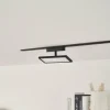 Lindby Panneau LED 48V Lumaro, noir, aluminium, longueur20cm,intensité variable| Luminaires Led D'Intérieur