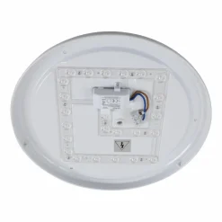 Lindby Plafonnier d'extérieur LED Astera, blanc, 3.000 K, Ø 33 cm| Plafonniers Led|Plafonniers
