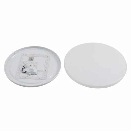 Lindby Plafonnier d'extérieur LED Astera, blanc, 3.000 K, Ø 33 cm| Plafonniers Led|Plafonniers