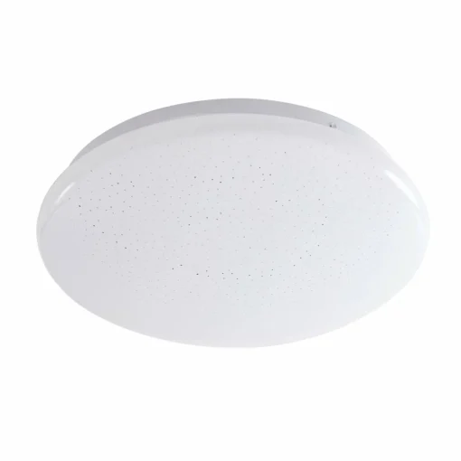 Lindby Plafonnier LED Emeryn, 4.000 K, blanc, Ø 28 cm| Plafonniers Led|Plafonniers