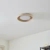 Lindby Plafonnier LED Florie, beige, PC, Ø 40 cm| Plafonniers Led|Plafonniers