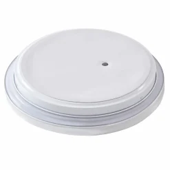 Lindby Plafonnier LED Silvryn chrome/blanc plastique 3000K| Plafonniers Led|Plafonniers