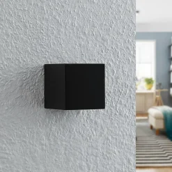 Lindby Quaso applique LED, béton noir| Appliques Murales Led|Appliques Murales