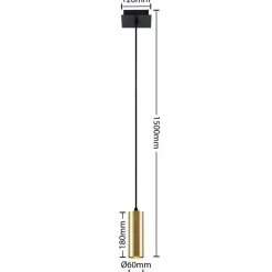 Lindby Raisan suspension à 1 lampe| Suspensions Led|Suspensions