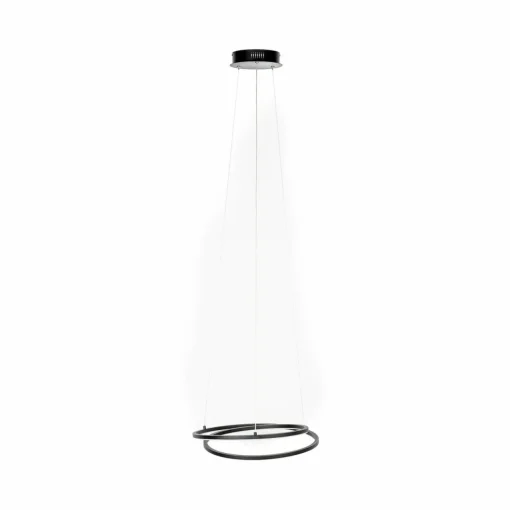 Lindby Raycho Suspension LED, avec variateur, noir| Suspensions Led|Suspensions