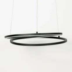Lindby Raycho Suspension LED, avec variateur, noir| Suspensions Led|Suspensions