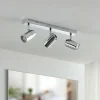 Lindby Remilan plafonnier avec spots, chromé, long| Spots Et Projecteurs Led|Spots