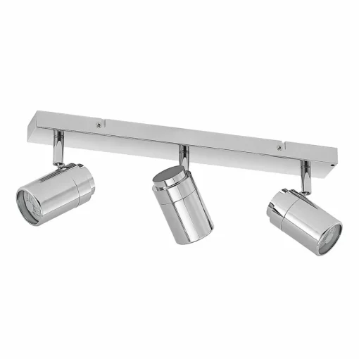 Lindby Remilan plafonnier avec spots, chromé, long| Spots Et Projecteurs Led|Spots